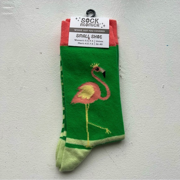 Sock Atomica - Flamingo Crown - Picture 1 of 4
